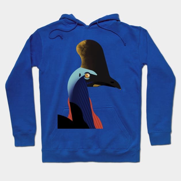 Cassowary Hoodie by Aline Eg